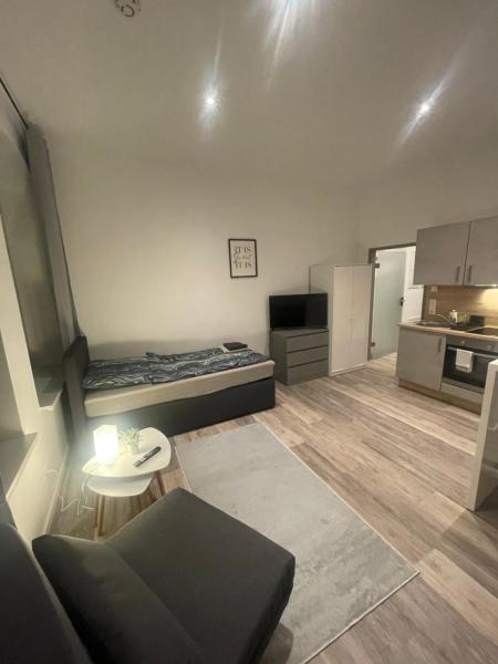 A la foto es mostra l'objecte Ferienwohnung WF situat a la ciutat de Wolfenbüttel.