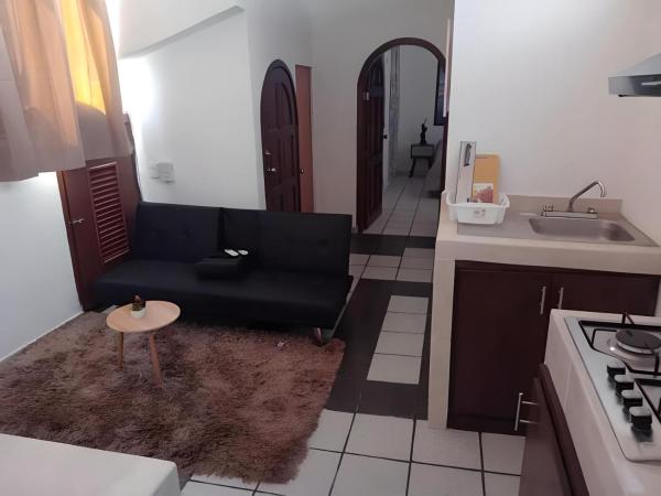 På billedet ses objektet Departamento Cerca Del Malecon, Estadio De Beisbol y Acuario beliggende i byen Mazatlán.