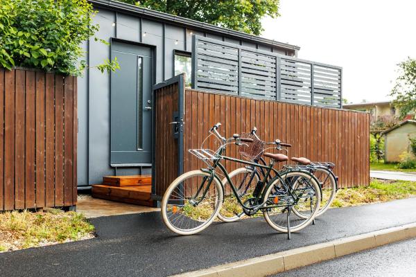 På bildet vises objektet Tihase tiny house with free bike use som ligger i byen Lilleküla.