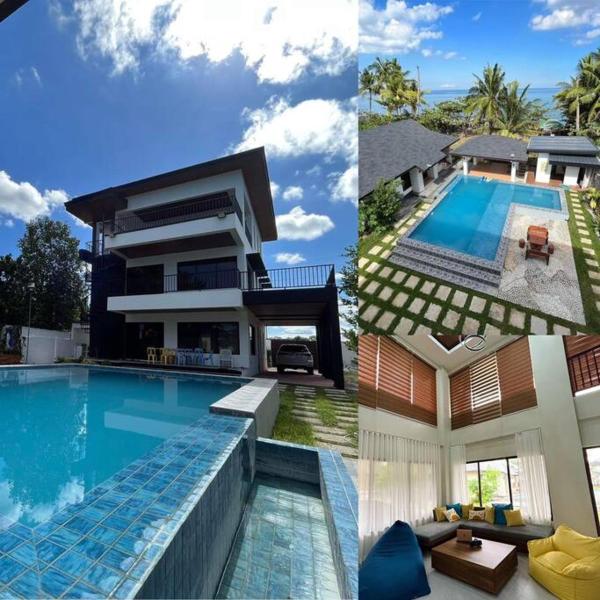 A la foto es mostra l'objecte 3 Storey Beachfront Villa with Pool by JCV situat a la ciutat de Nasugbu.