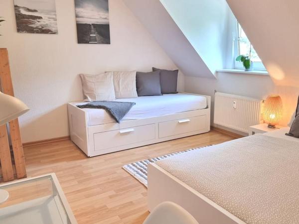 A la foto es mostra l'objecte 2 room apt at It-district Neustadt & free parking situat a la ciutat de Dresden.