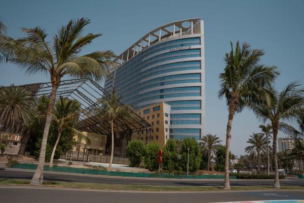Kuvassa näkyy kohde Seafront Luxury Suites Jeddah Corniche, joka sijaitsee kaupungissa Ash Shati.
