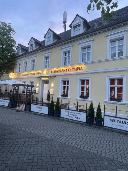A la foto es mostra l'objecte Hotel Deutsches Haus und Restaurant Olympia situat a la ciutat de Hohendodeleben.