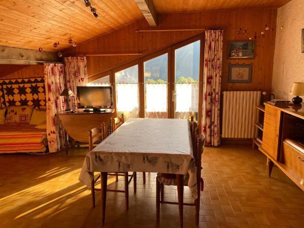 På billedet ses objektet Chalet 2 pièces pour 5 pers. près des remontées, cuisine équipée, WIFI, parking, animaux admis - FR-1-676-176 beliggende i byen Châtel.