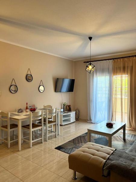 A la foto es mostra l'objecte Propela apartment situat a la ciutat de Litóchoron.