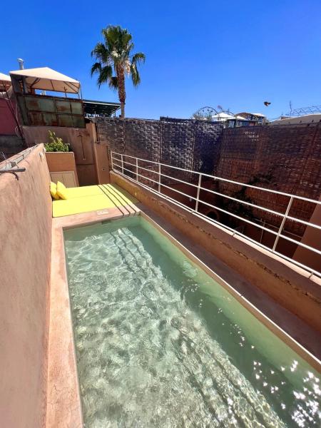 På billedet ses objektet Riad Ouatine beliggende i byen Marrakech.