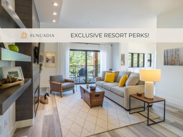 The photo shows the Suncadia Trailhead 2 Condo 220 located in the city of Cle Elum.