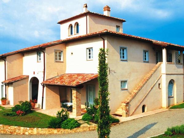 På billedet ses objektet Apartment in Tuscany with Pool & Golf beliggende i byen Gambassi Terme.