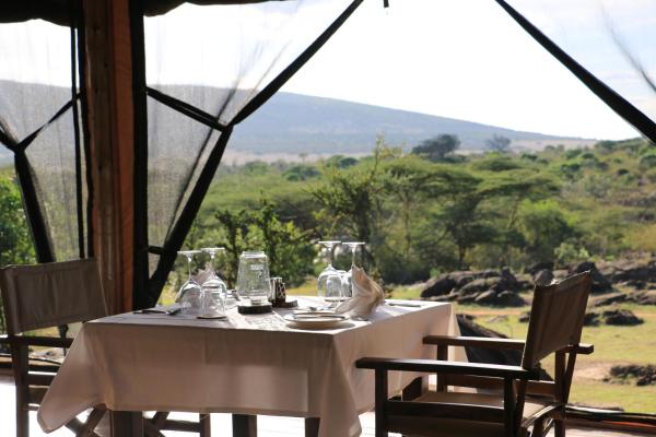 A la foto es mostra l'objecte Samana Mara situat a la ciutat de Masai Mara.
