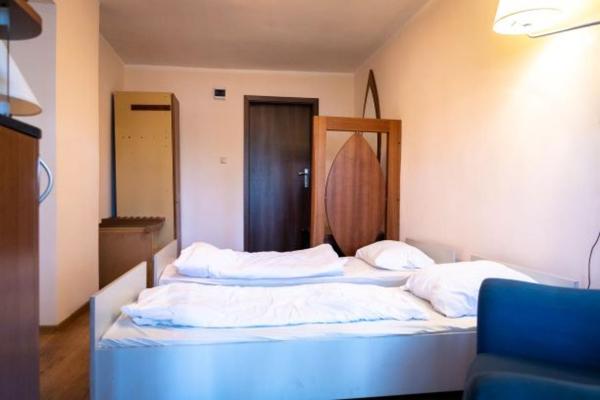 På billedet ses objektet Przystań Lubniewice - Pokoje Gościnne beliggende i byen Rudna.