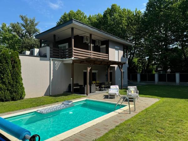Luxury villa with pool, Siófok