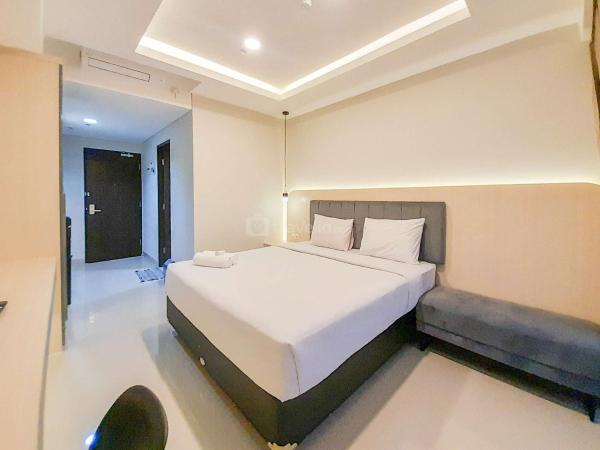A la foto es mostra l'objecte Best Deal and Comfortable Studio at Patraland Amarta Apartment By Travelio situat a la ciutat de Kejayan.