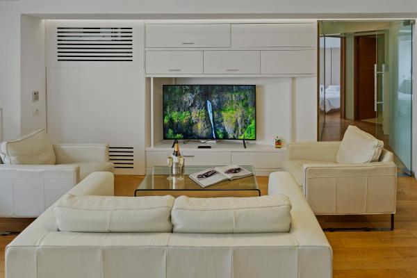 A la foto es mostra l'objecte EDES Central Suite Perfect Location & Modern situat a la ciutat de Bucarest.