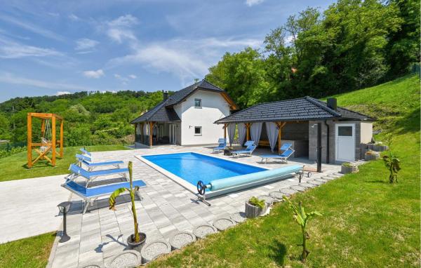 На фото показан объект 3 Bedroom Cozy Home In Vrtnjakovec, расположенный в городе Donja Pačetina.