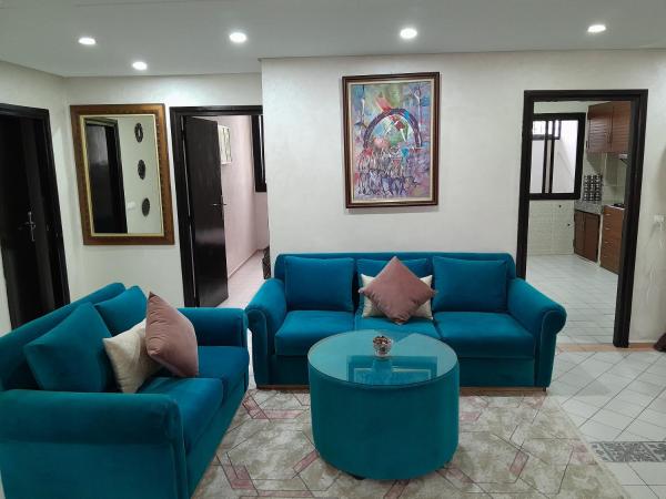 Auf dem Foto ist das Objekt Appartement à Mahaj Riad in der Stadt Rabat zu sehen.