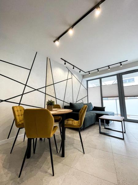 Na fotografii je vidět objekt Apartament z Tarasem na Dachu nacházející se ve městě Charzykowy.