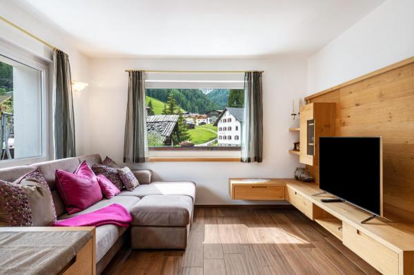 Auf dem Foto ist das Objekt Apartment Mozart in der Stadt Wolkenstein in Gröden zu sehen.