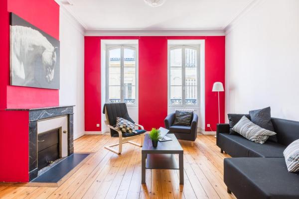 A la foto es mostra l'objecte GuestReady - Duplex lumineux et spacieux, 7 personnes situat a la ciutat de Bordeus.
