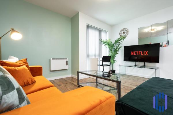 Free Parking - Immaculate 1bd Flat - Salford Quays, Manchester