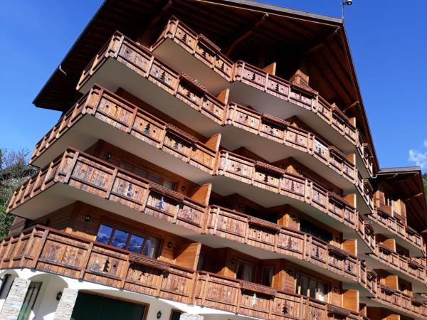 Στη φωτογραφία φαίνεται το αντικείμενο Beautiful apartment with all comforts and best views που βρίσκεται στην πόλη Val dʼIlliez.