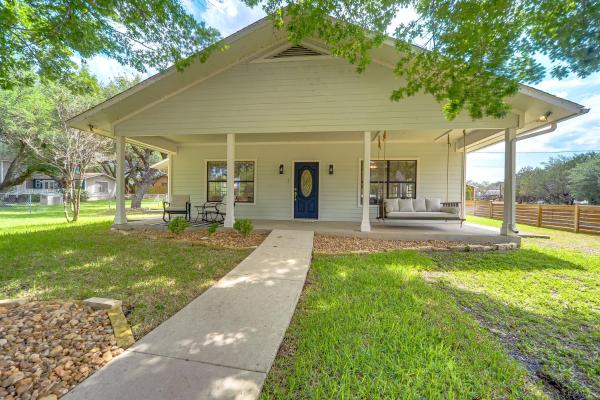 A la foto es mostra l'objecte Texas Hill Country Retreat - Walk to Nueces River! situat a la ciutat de Barksdale.