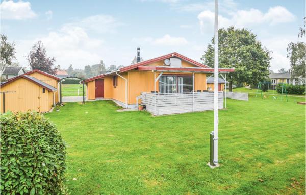 Na fotografii je vidět objekt Holiday Home Hybenvænget Hejls Iv nacházející se ve městě Hejls.