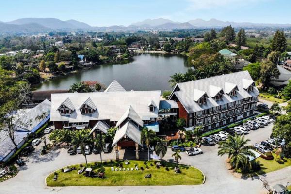På billedet ses objektet The Bonanza Resort Khaoyai beliggende i byen Mu Si.