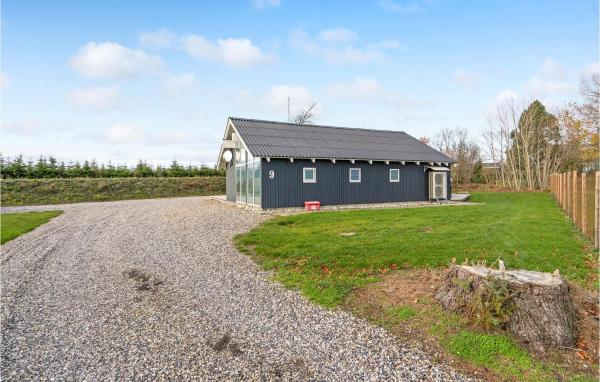 På billedet ses objektet Nice Home In Hadsund With Sauna beliggende i byen Haslevgårde.