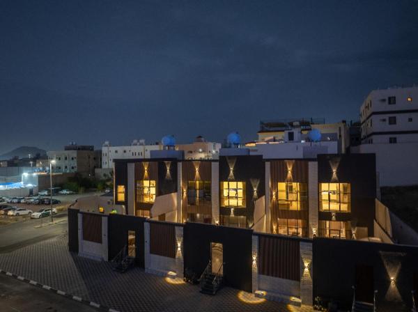 A la foto es mostra l'objecte منتجعات رسيل Raseel Cottages situat a la ciutat de Taïf.