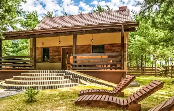 Na zdjęciu widoczny jest obiekt Gorgeous Home In Pasym With Sauna położony w mieście Krzywonoga.