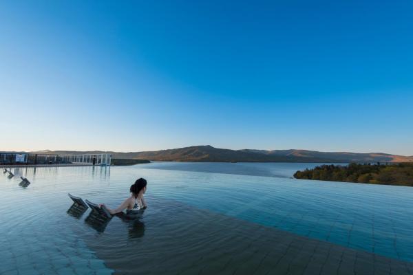 På billedet ses objektet New Akan Hotel beliggende i byen Akankohan.