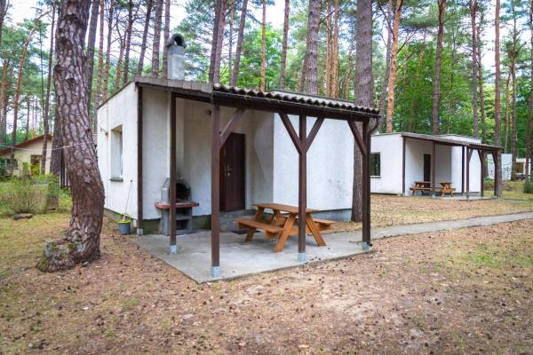 På billedet ses objektet Przystań Lubniewice - Domki Wakacyjne beliggende i byen Rudna.