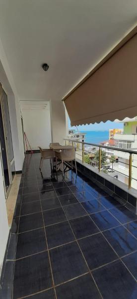 Na fotografii je vidět objekt huge terrace with sea view nacházející se ve městě Durrës.