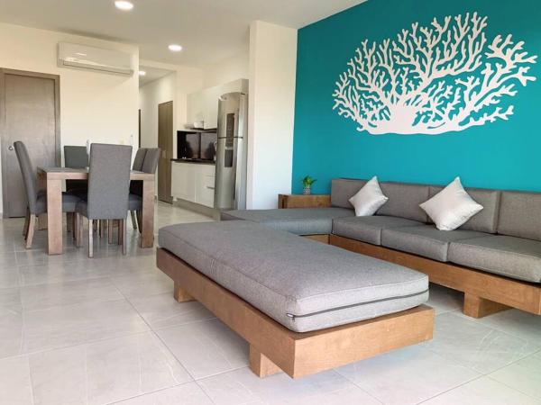 A la foto es mostra l'objecte Moderno departamento vista a la marina situat a la ciutat de Mazatlán.