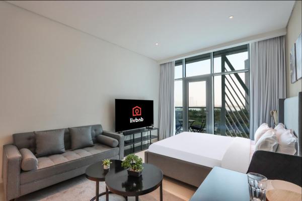 Nella foto è visibile l'oggetto Livbnb- Premium Studio on Palm Jumeirah Beachfront situato nella città di Dubai.