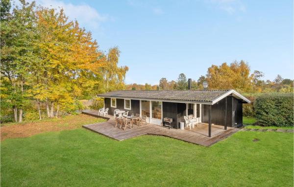 La photo montre l'objet Holiday Home Græsted With Fireplace 02 situé dans la ville de Græsted.