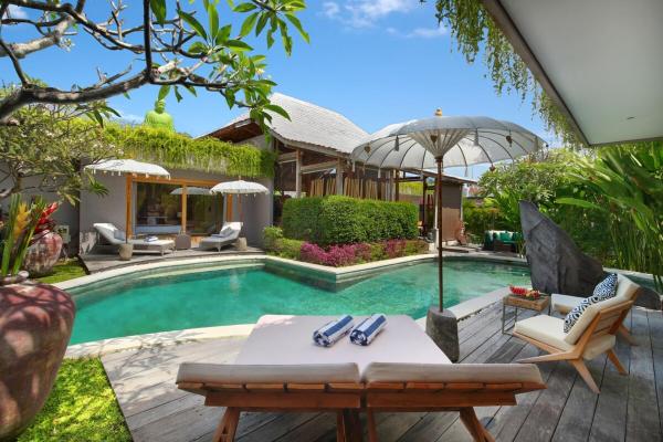 På billedet ses objektet Villa Gahana Bali beliggende i byen Seminyak.