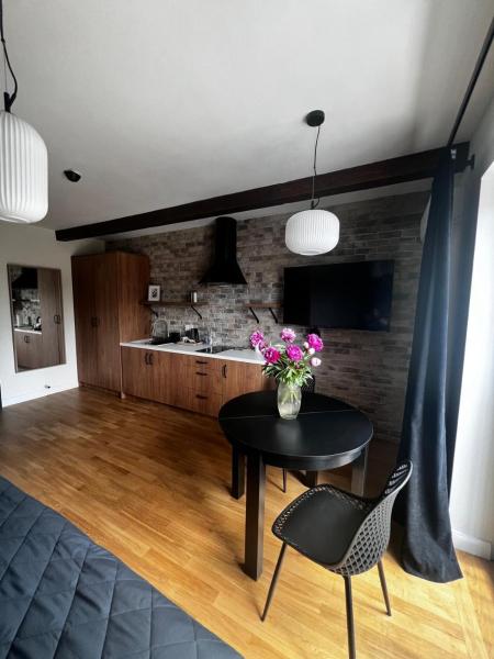 Na zdjęciu widoczny jest obiekt Apartamenty Św Stanisława położony w mieście Maków.