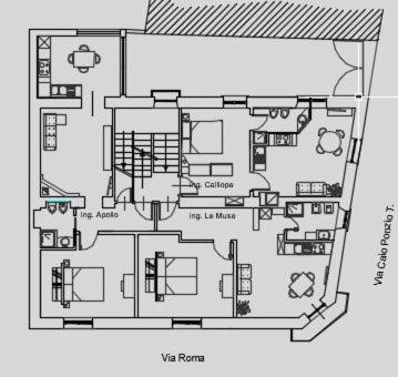 The photo shows the Per me si va located in the city of Telese.