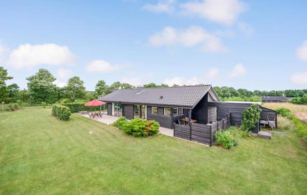 Three-Bedroom Holiday Home With A Fireplace In Ejstrupholm
