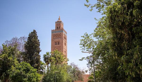 Na fotografii je vidět objekt Magnifique villa 5 chambres à Gueliz au Centre de Marrakech nacházející se ve městě Marakéš.