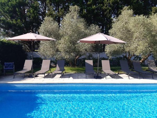 A la foto es mostra l'objecte VILLA LES OLIVIERS, piscine chauffée XXL, jardin de 2500m2, ping pong, proche plage et lac situat a la ciutat de Léon.