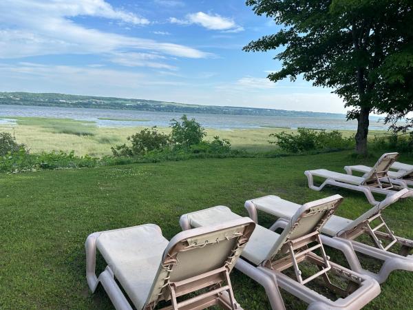 På bildet vises objektet Motel Deblois som ligger i byen Sainte-Anne-de-Beaupré.