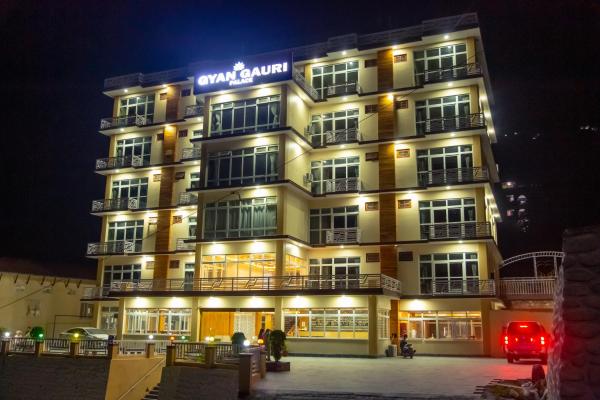 A la foto es mostra l'objecte Hotel Gyan Gauri Palace situat a la ciutat de Wāmitaksār.