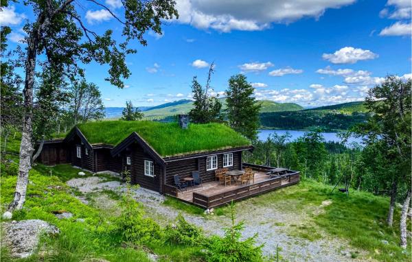 Nella foto è visibile l'oggetto Holiday Home Flå Øvre Reinsjøfjell situato nella città di Stamn.