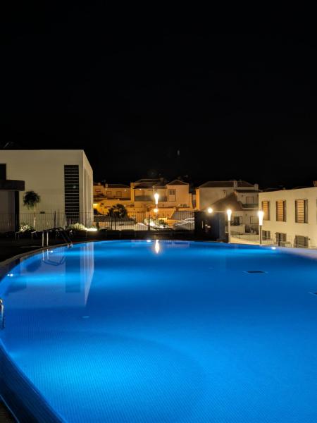 Na fotografii je vidět objekt Abades Sea & Sun Apartament nacházející se ve městě Abades.