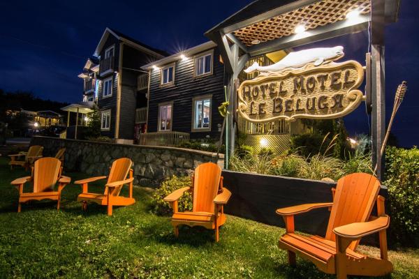 A la foto es mostra l'objecte Hôtel Motel Le Beluga situat a la ciutat de Tadoussac.