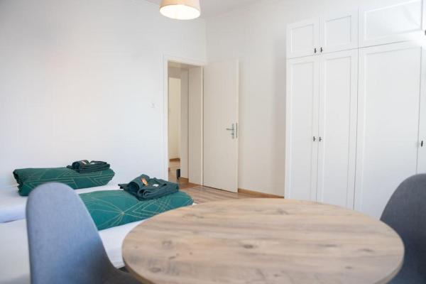 Kuvassa näkyy kohde Helle 2-Zimmer Wohnung, joka sijaitsee kaupungissa Augsburg.