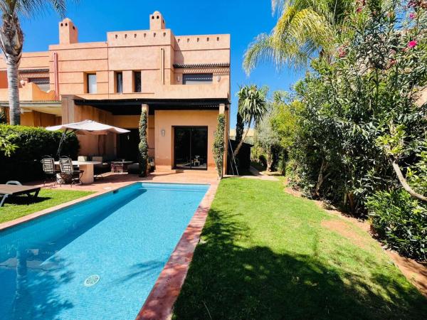Na fotografii je vidět objekt Family only villa Atika private pool nacházející se ve městě Marakéš.