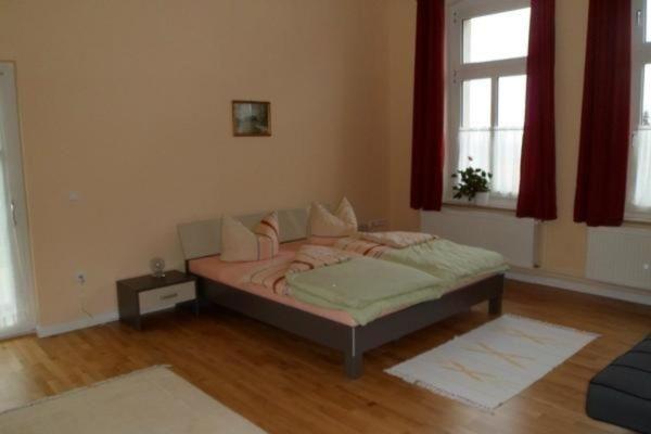 A la foto es mostra l'objecte Wohnung in Blankenburg Harz mit Grill, Garten und Terrasse situat a la ciutat de Blankenburg.